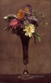 Daisies and Dahlias flower painter Henri Fantin Latour